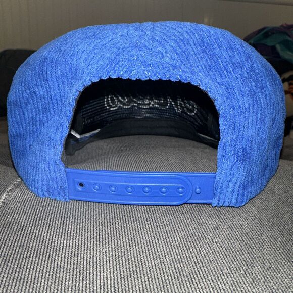 VTG 90s NEW YORK METS CORDUROY SNAPBACK HAT BDA SPORTS STARTER CORD - Picture 4 of 8